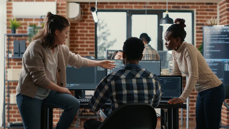 I.T. company working