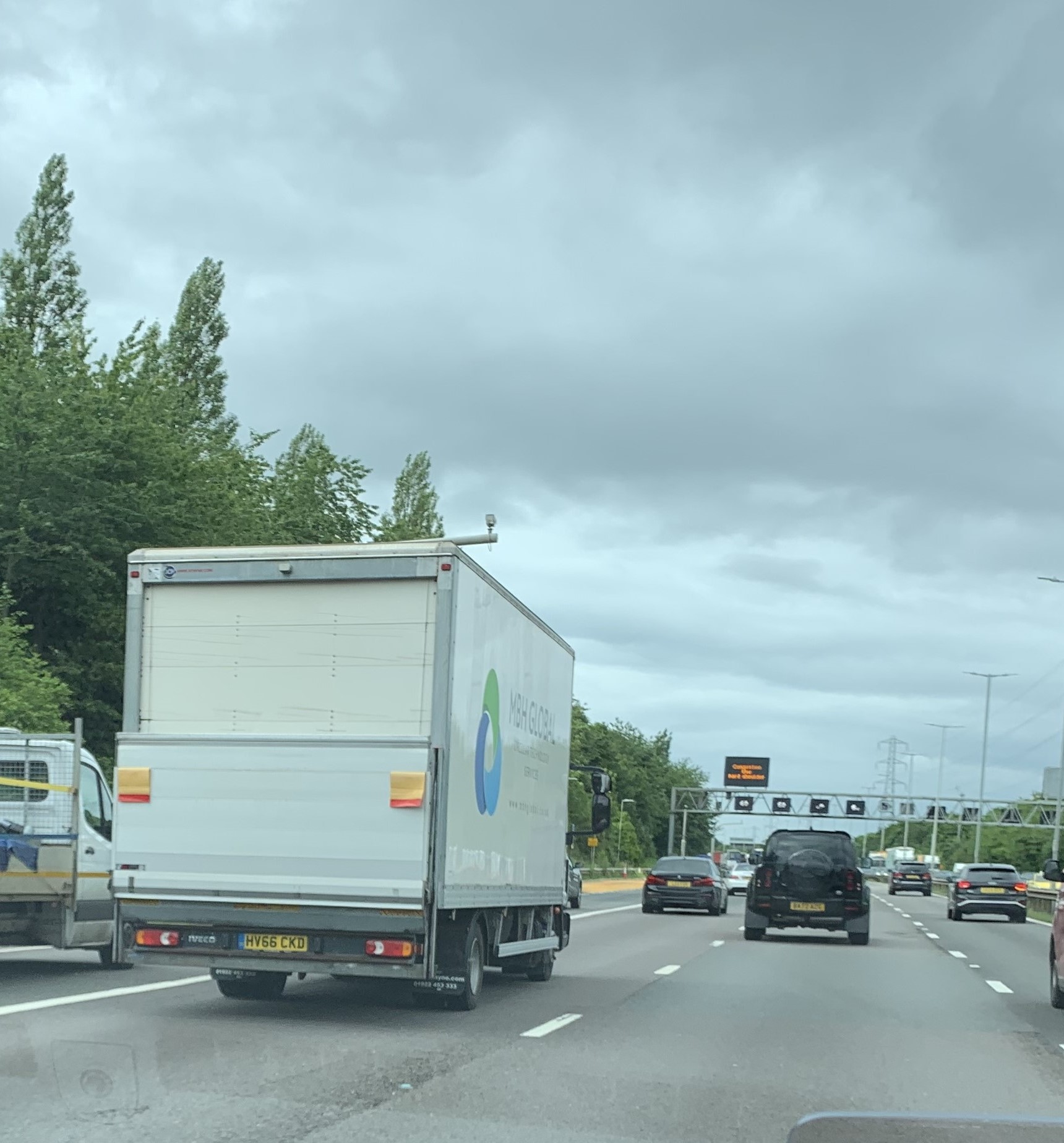 hard drive shredding truck