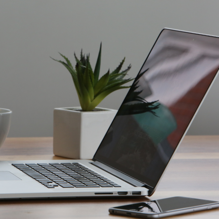Laptop delivered by MBH Global onboarding